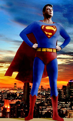 Bob Holiday as Superman